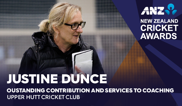 Outstanding Contribution to Coaching - Justine Dunce